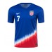 Maillot de foot États-Unis Giovanni Reyna #7 Extérieur vêtements Copa America 2024 Manches Courtes